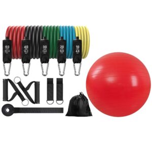 Exercise Ball and Resistance Bands